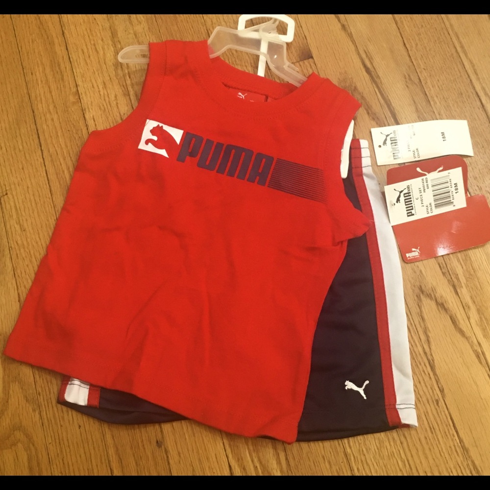 Puma 2 piece set, size 18 months